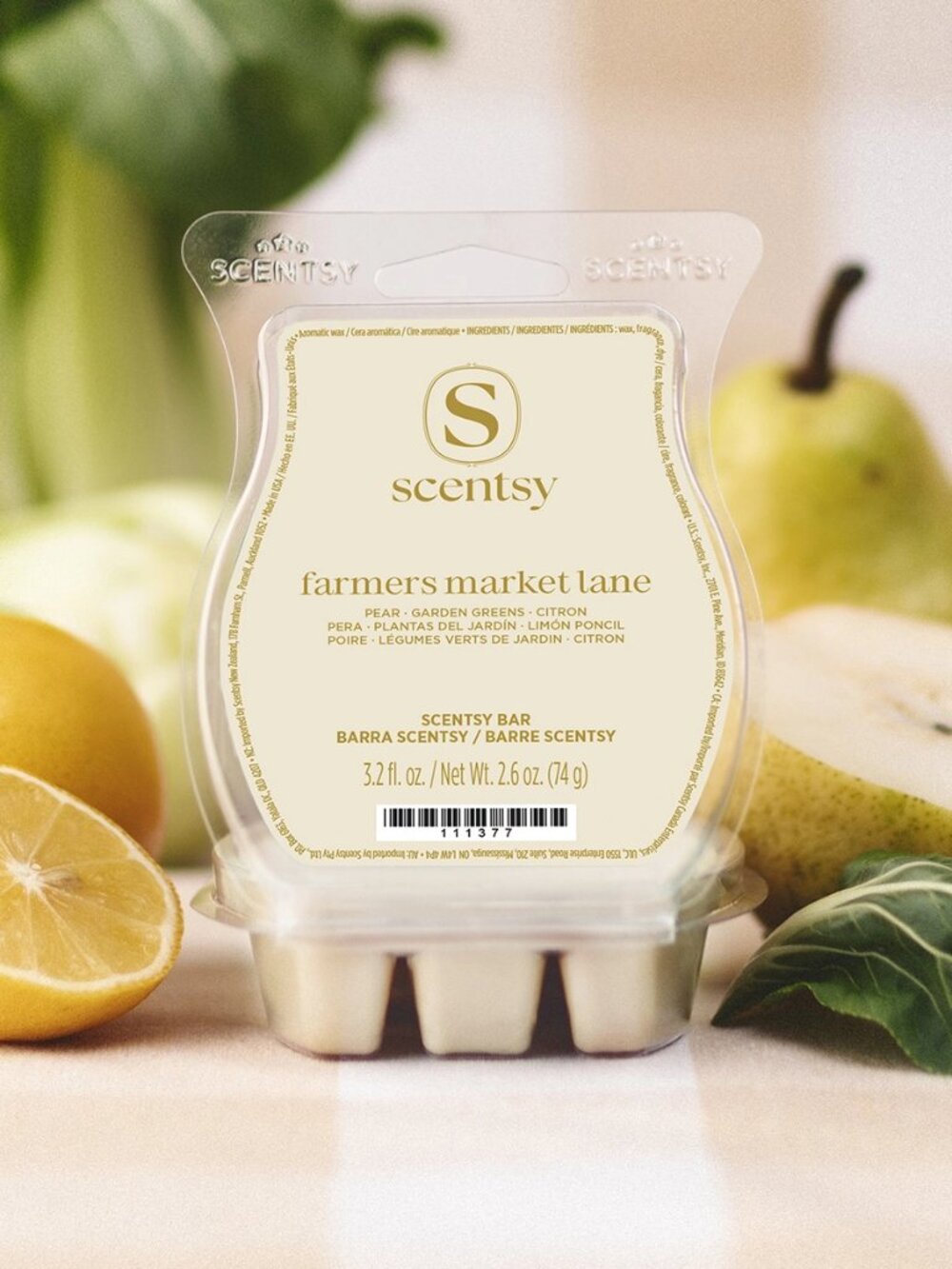 Scentsy Farmers Market Lane 2 Wax Scent Bars
